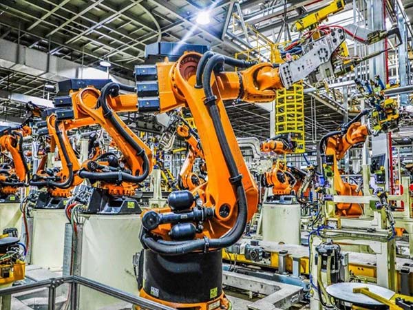 自动焊接机械人的工装夹具 自动焊接机械人的工装夹具